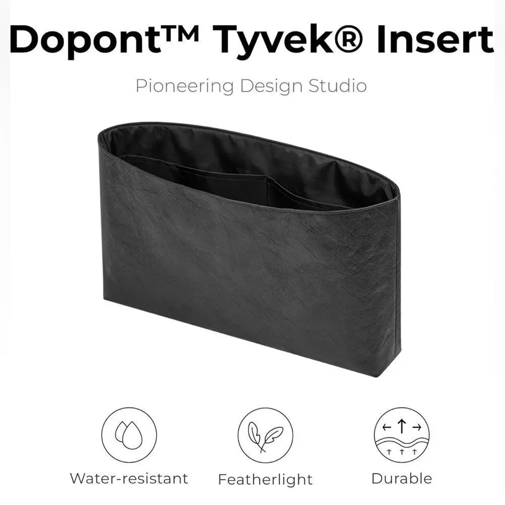 Fanji Purse Organizer Insert for YSL Niki M Handbag – Matte Black